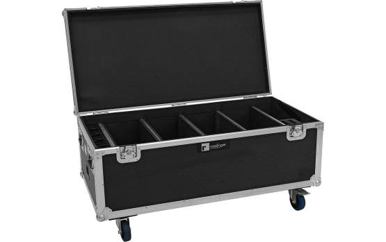 Roadinger Flightcase 4x AKKU Multiflood IP 18x10W RGBW Wash CRMX mit Ladefunktion 