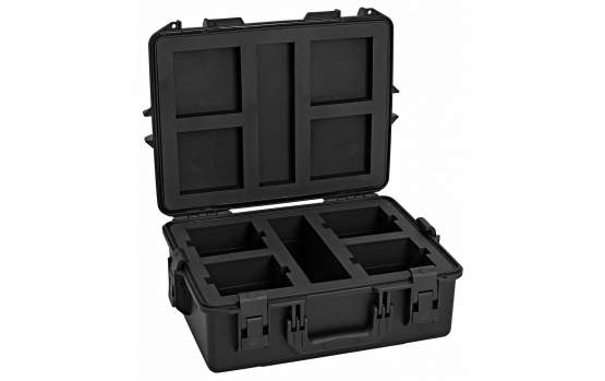 Roadinger Kunststoffcase für 4x AKKU UP-4 QCL Spot QuickDMX MK2 