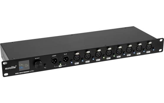 Eurolite DMX Split/Boost 8 PRO 3pol 