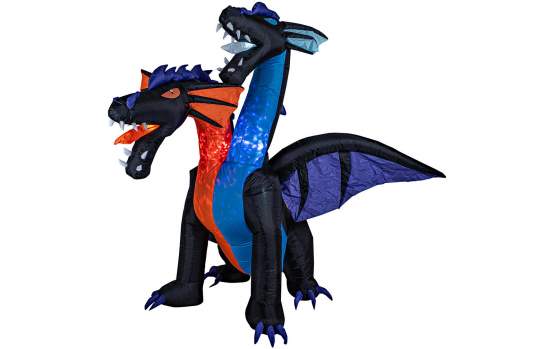 Europalms Halloween Aufblasbare Figur Drache, 208cm 