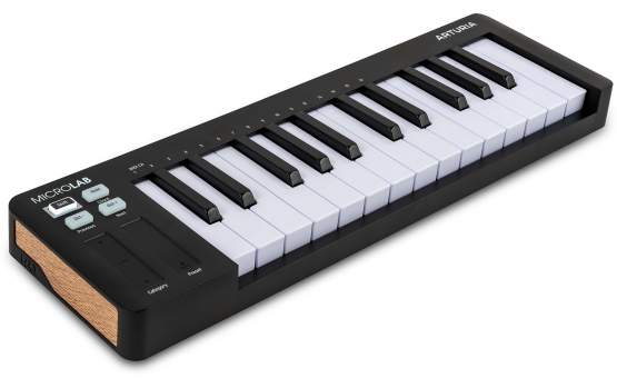Arturia MicroLab Mk3 Black MIDI-Controller 