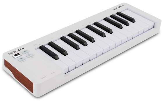 Arturia MicroLab Mk3 White MIDI-Controller 