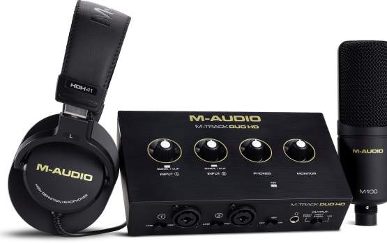 M-Audio M-Track Duo HD Producer Pack 