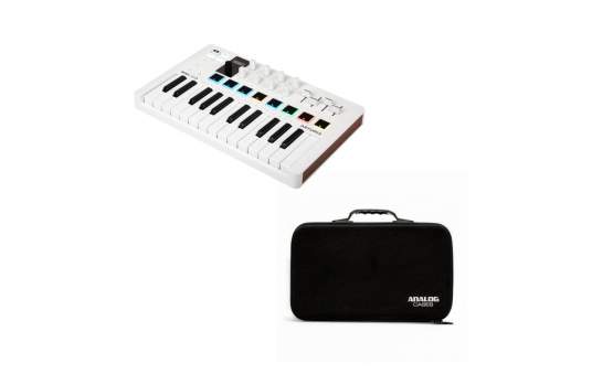 Arturia Minilab 3 weiß Pulse Case Bundle 