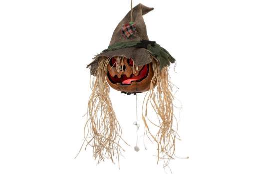 Europalms Halloween Verfluchter Kürbiskopf, 70cm 