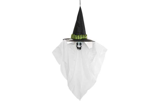 Europalms Halloween Figur Schwebender Geist, animiert, 110cm 