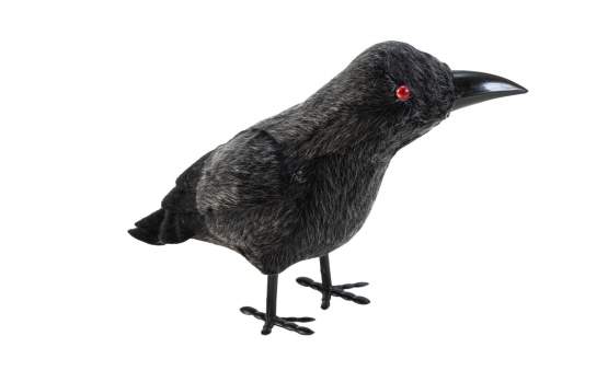 Europalms Halloween Rabe, 18cm 