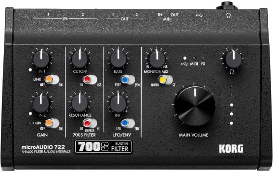 Korg microAUDIO722 