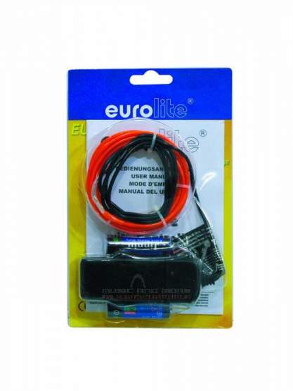 Eurolite EL Schnur 2mm, 2m, rot 