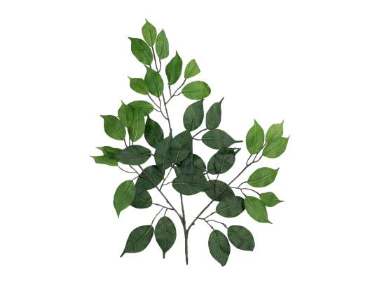 Europalms Ficuszweig Benjamina, Kunststoffpflanze 
