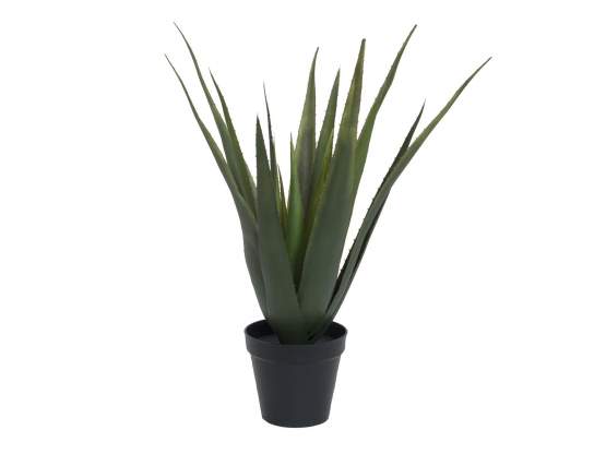 Europalms Aloe-Vera Pflanze, 60cm, Kunststoffpflanze 