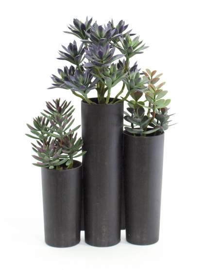 Europalms Sukkulenten-Trio, 43cm, Kunststoffpflanze 