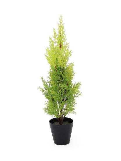 Europalms Zypresse, Leyland, 60cm, Kunststoffpflanze 