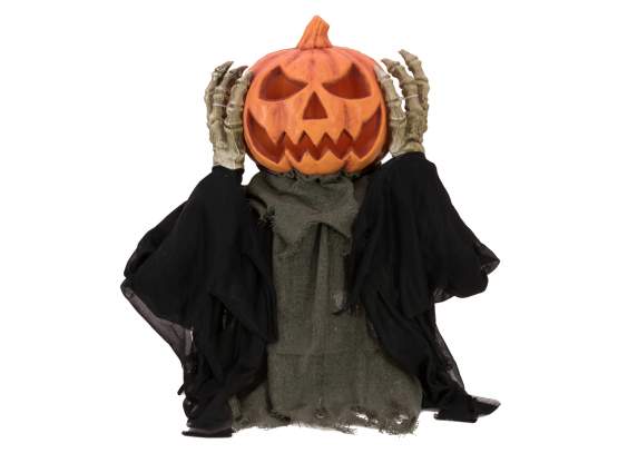 Europalms Halloween Figur POP-UP Kürbis, animiert 70cm 