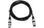 Omnitronic XLR Kabel 3pol 3m, schwarz 