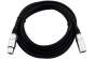 Omnitronic XLR Kabel 3pol 5m, schwarz 