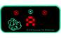 Korg PC-2-PFD Clip-On Stimmgerät, Bulbasaur-Modell, grün 
