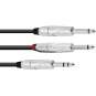 Omnitronic Adapterkabel Klinke / 2 x Klinke 3m 