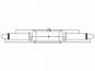 Omnitronic Klinkenkabel 6,3 mono 1m schwarz ROAD 