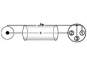 Omnitronic Adapterkabel Cinch / XLR (F) 2m schwarz 