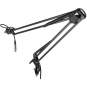 Adam Hall Stands Tisch Mikrofonarm mit integriertem XLR-Kabel 