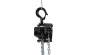 Safetex Stirnradflaschenzug 250kg 6m Hub schwarz 