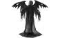Europalms Halloween Schwarzer Engel, 175x100x66cm 