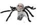 Europalms Halloween Pop-Up Spinne, animiert, 45cm 