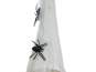 Europalms Halloween Figur Totenkopf im Spinnennetz, 30cm 