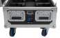 Roadinger Flightcase 6x AKKU UP-4 QCL Spot QuickDMX MK2 mit Ladefunktion und Rollen 