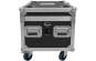 Roadinger Flightcase 4x AKKU Multiflood IP 8x10W RGBW Wash CRMX mit Ladefunktion 