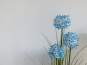 Europalms Alliumgras, Kunstpflanze, blau, 120 cm 