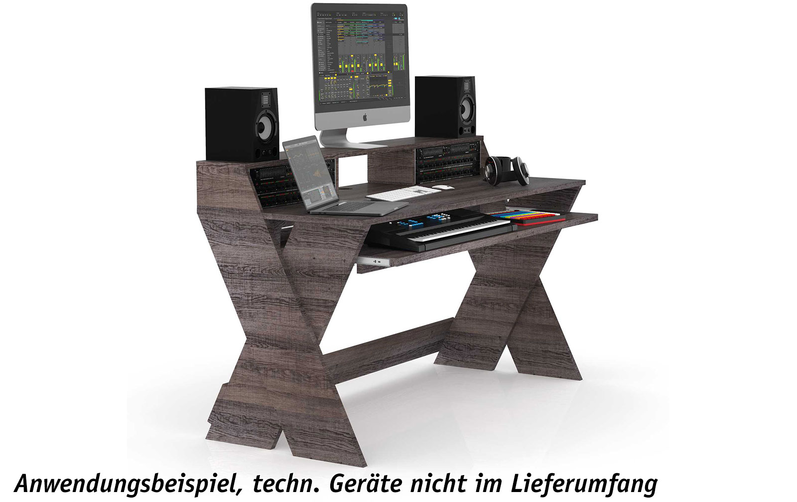 Glorious Sound Desk Pro Walnut Music And More Store Leipzig